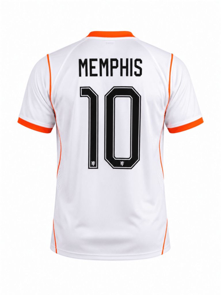 Camiseta PAISES BAJOS 2026 visita versión fan Memphis #10
