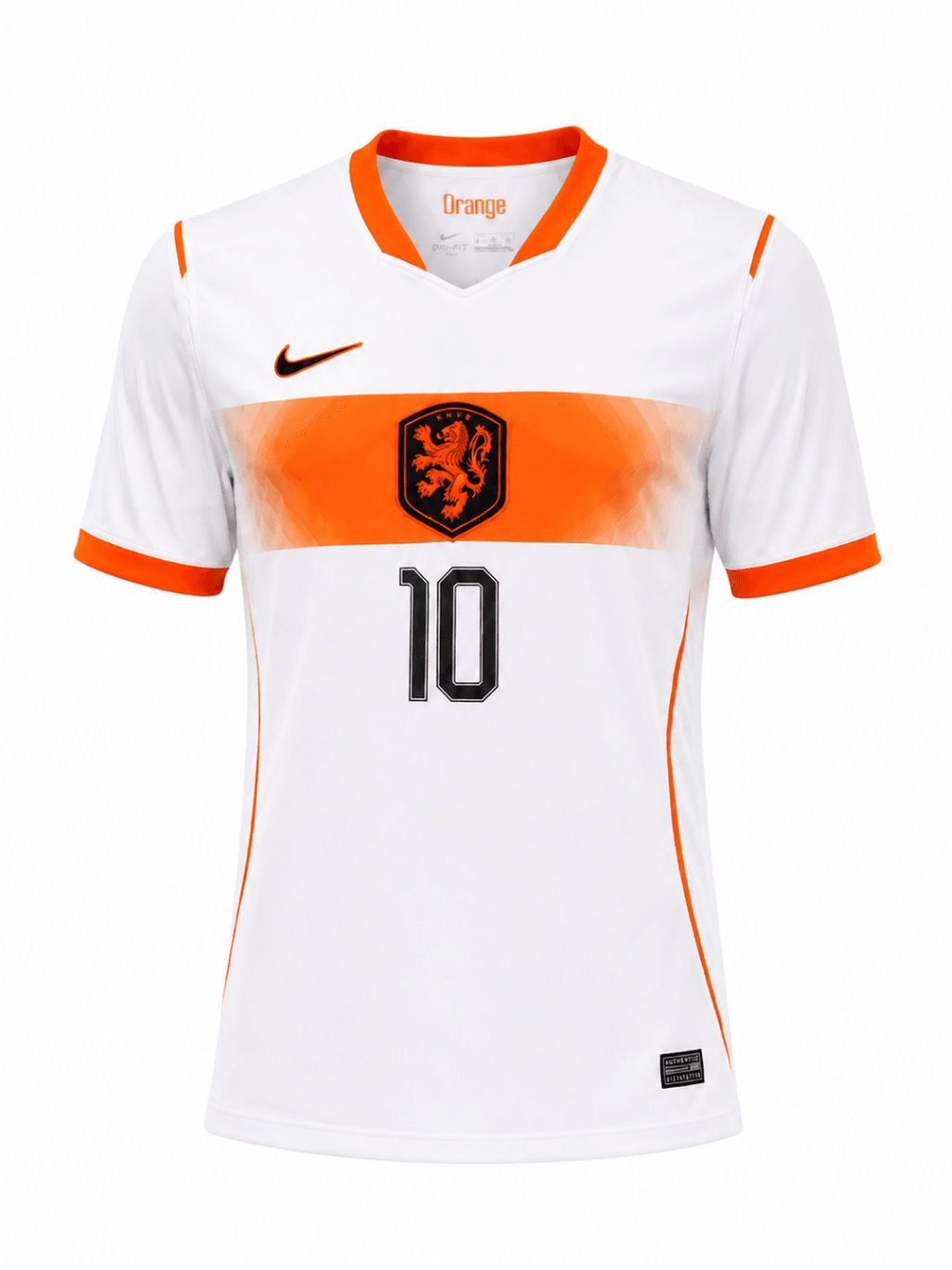 Camiseta PAISES BAJOS 2026 visita versión fan Memphis #10