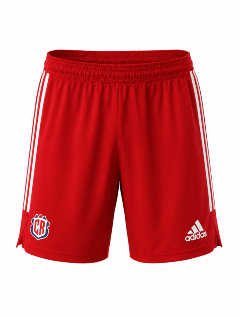 Pantaloneta COSTA RICA, roja