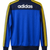 Sudadera BOCA JUNIORS, azul rey con mangas azul oscuro y amarillo