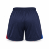 Pantaloneta BARCELONA, azul oscuro y esquinas azul y rojo