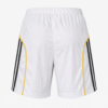 Pantaloneta REAL MADRID #10, blanco, negro y dorado