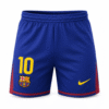 Pantaloneta BARCELONA #10, azul y rojo