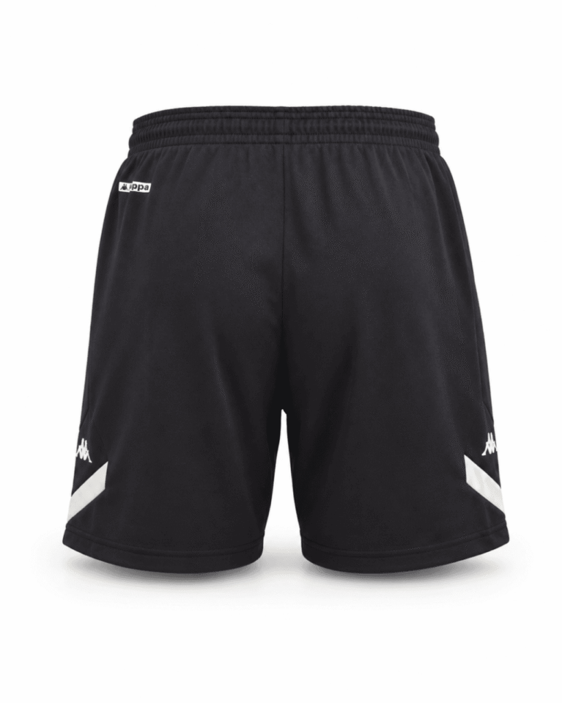 Pantaloneta DEPORTIVO SAPRISSA, gris con logos en blanco