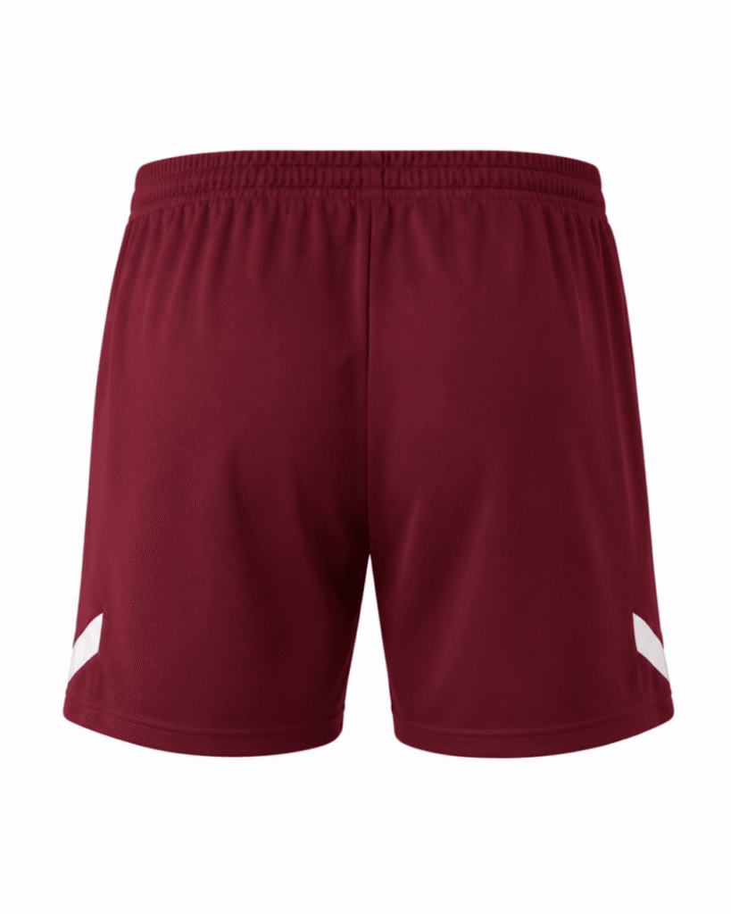 Pantaloneta DEPORTIVO SAPRISSA, morada con logos en blanco