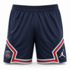 Pantaloneta PSG, azul oscuro con franjas blanco, azul y rojo