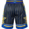 Pantaloneta BOCA JUNIORS, negra, azul rey y amarillo