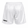 Pantaloneta MANCHESTER UNITED #7, blanca con franjas negras a los costados