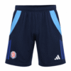 Pantaloneta original COSTA RICA, azul oscuro con franjas celestes