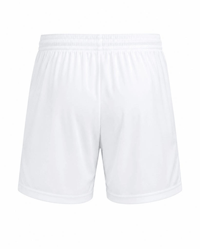 Pantaloneta COSTA RICA, blanca con NB en azul