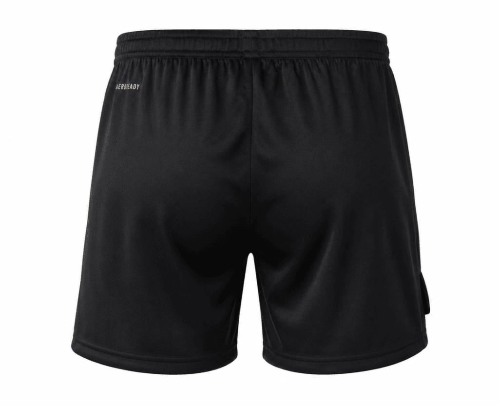 Pantaloneta COSTA RICA, negra con NB en dorado