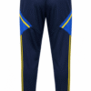 Buzo BOCA JUNIORS, azul oscuro, diseño color azul rey y franja amarilla