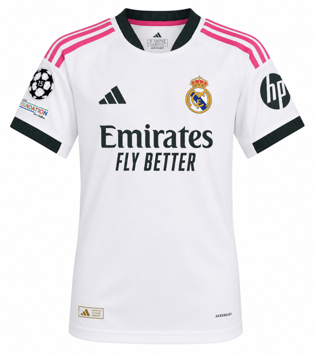 Camiseta REAL MADRID 2026 casa versión fan Bellingham #5