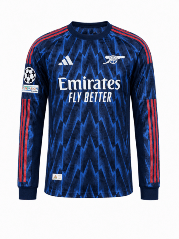 Camiseta ARSENAL 2025 visita versión player - manga larga