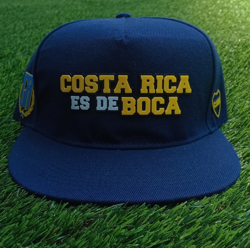 Gorra BOCA JUNIORS, color azul marino, Costa Rica es de Boca