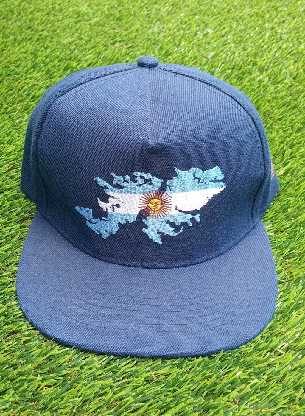 Gorra ARGENTINA, color negro Argentina, con la bandera de Argentina