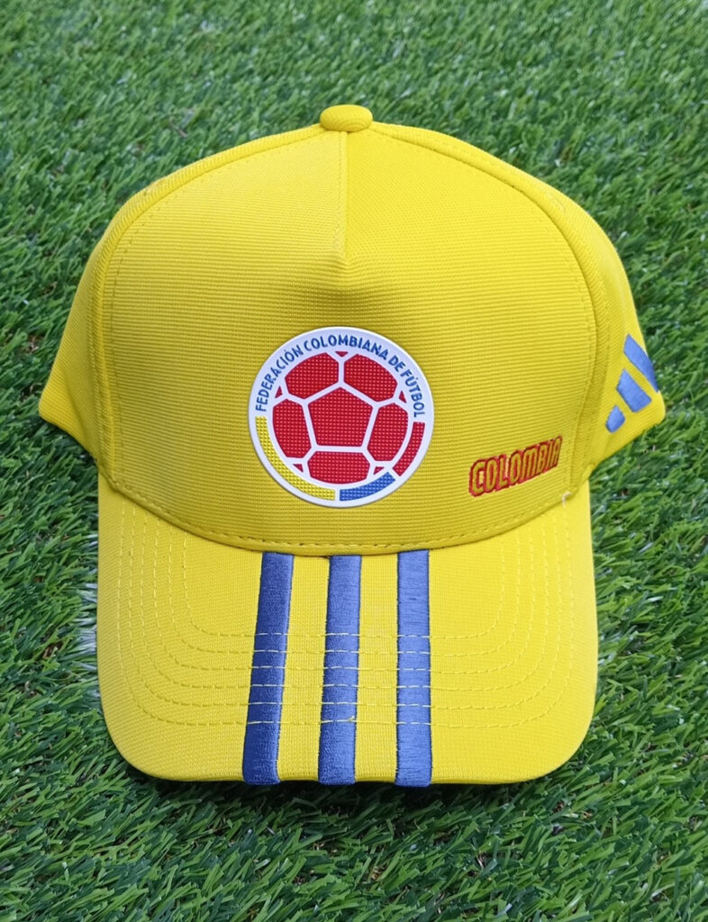 Gorra COLOMBIA, color amarillo