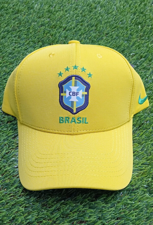 Gorra BRASIL, color amarillo