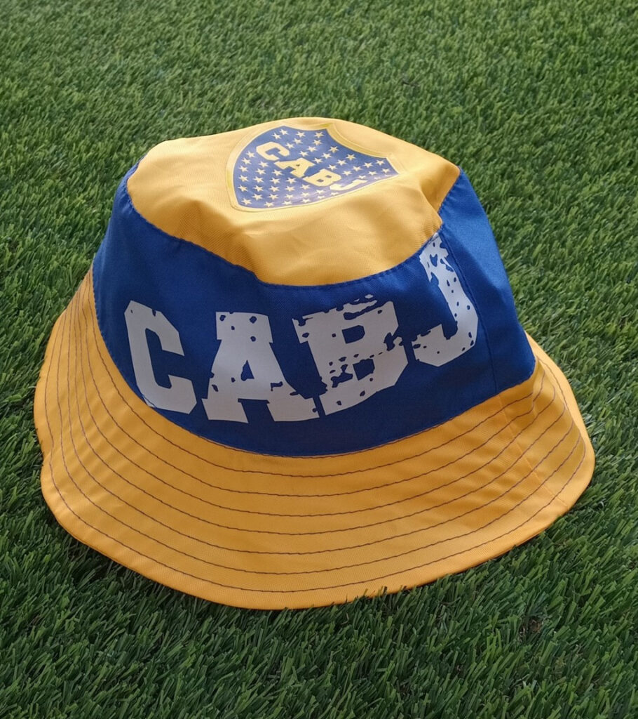 Piluso BOCA JUNIORS, color azul-amarillo