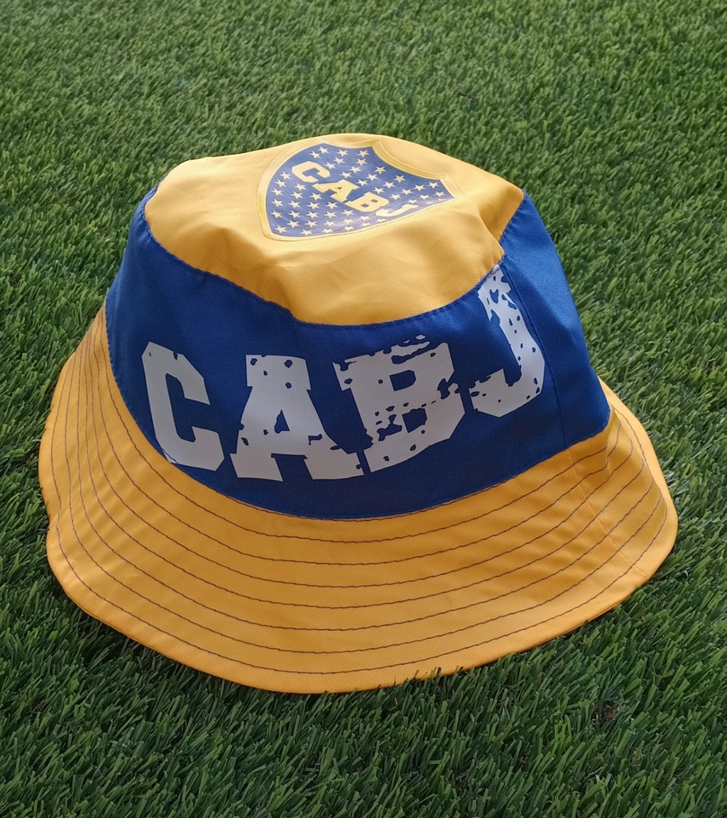 Piluso BOCA JUNIORS, color azul-amarillo