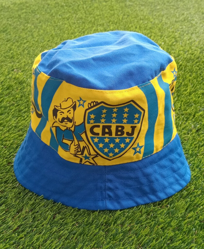 Piluso BOCA JUNIORS, color azul-amarillo