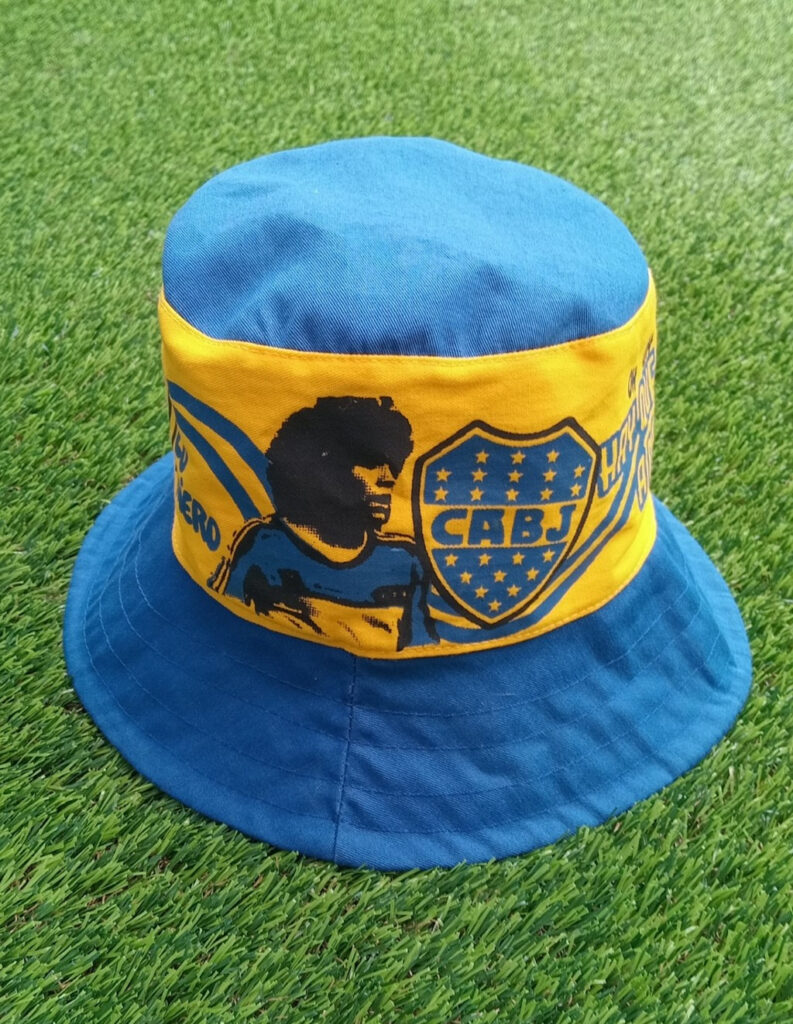 Piluso BOCA JUNIORS, color azul-amarillo
