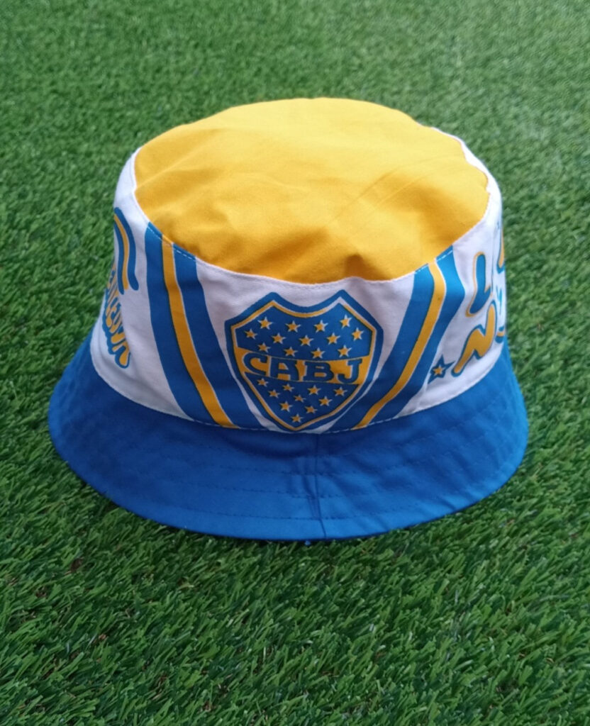 Piluso BOCA JUNIORS, color azul-amarillo