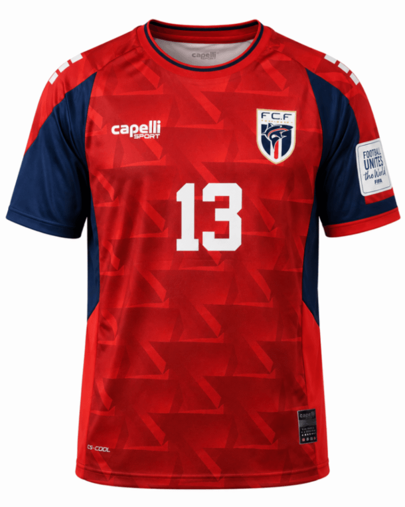 Camiseta CABO VERDE 2026 alterna versión fan Lopes Cabral #13