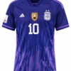 Camiseta ARGENTINA 2022 visita versión fan Messi #10