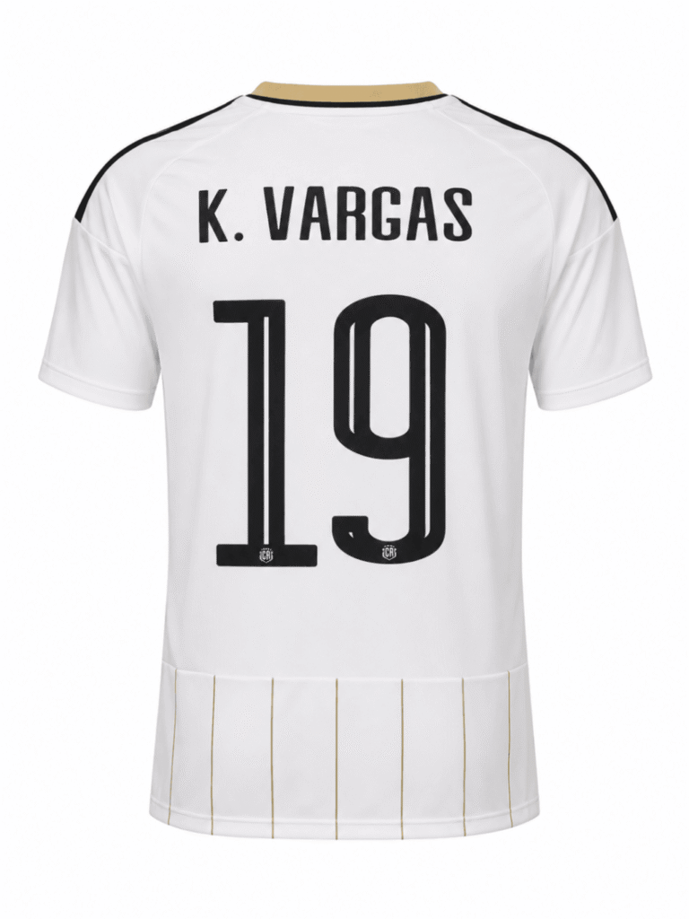 Camiseta original COSTA RICA 2023 visita versión fan K. Vargas #19