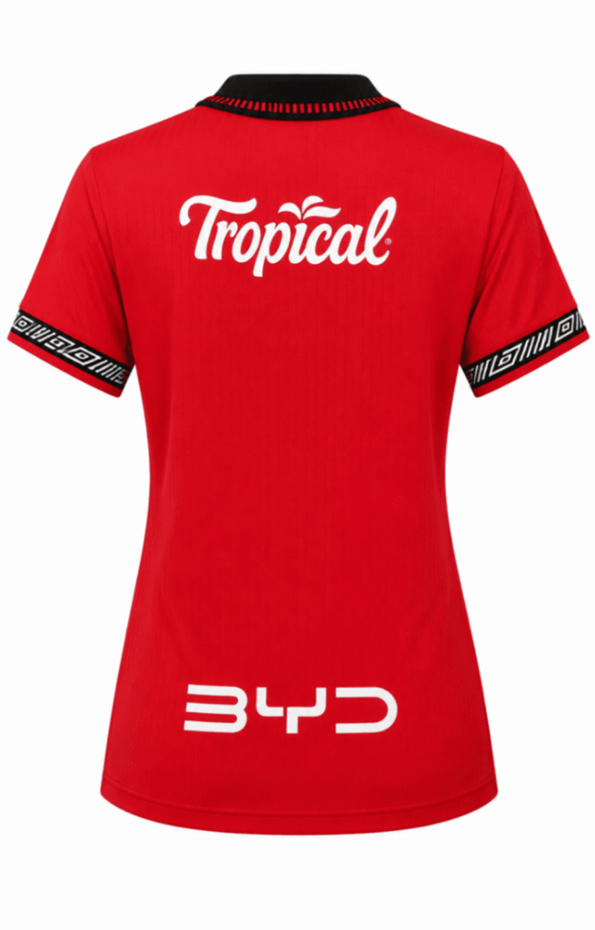 Camiseta mujer original LIGA DEPORTIVA ALAJUELENSE 2025 alterna