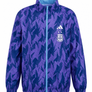 Jacket ARGENTINA 2022 anthem, reversible, morada y celeste