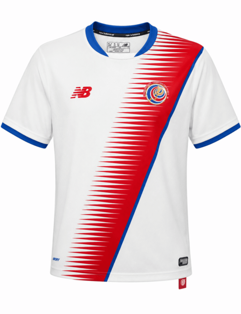 Camiseta original COSTA RICA 2017 visita versión fan