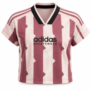 Camiseta mujer original ADIDAS croptop, distintos tonos de rosa