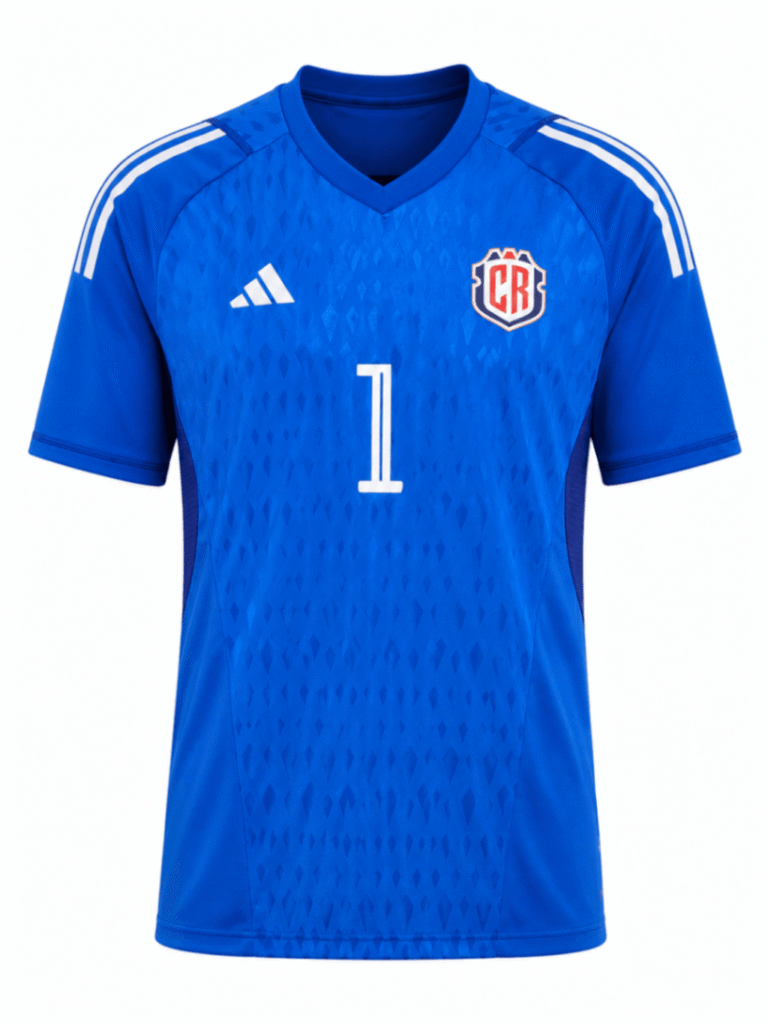 Camiseta original COSTA RICA 2023 portero versión player K. Navas #1