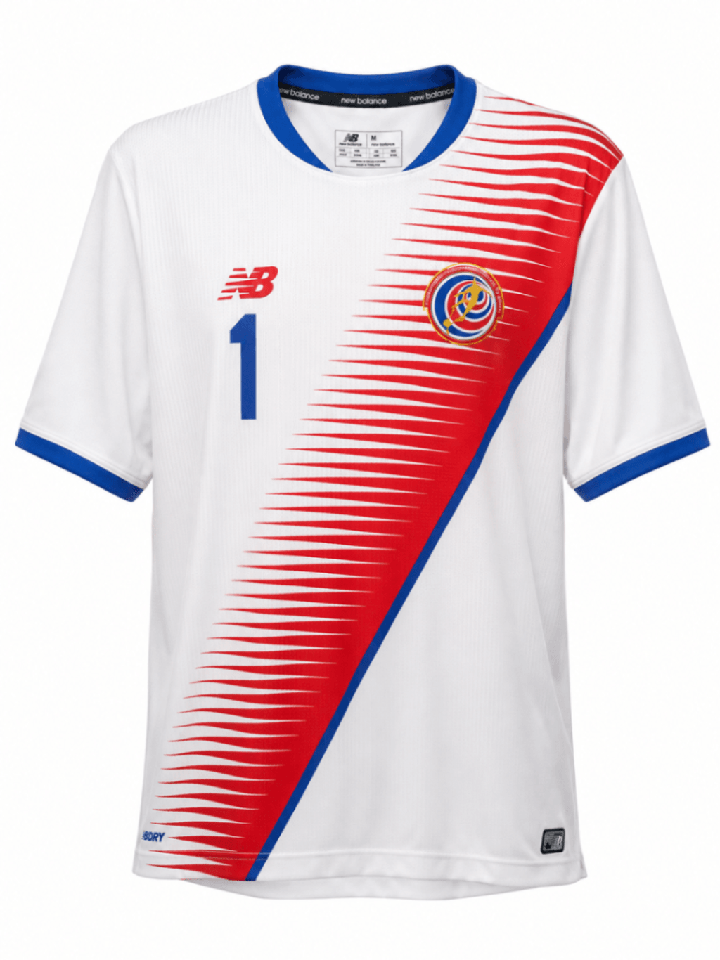 Camiseta original COSTA RICA 2017 visita versión fan K. Navas #1