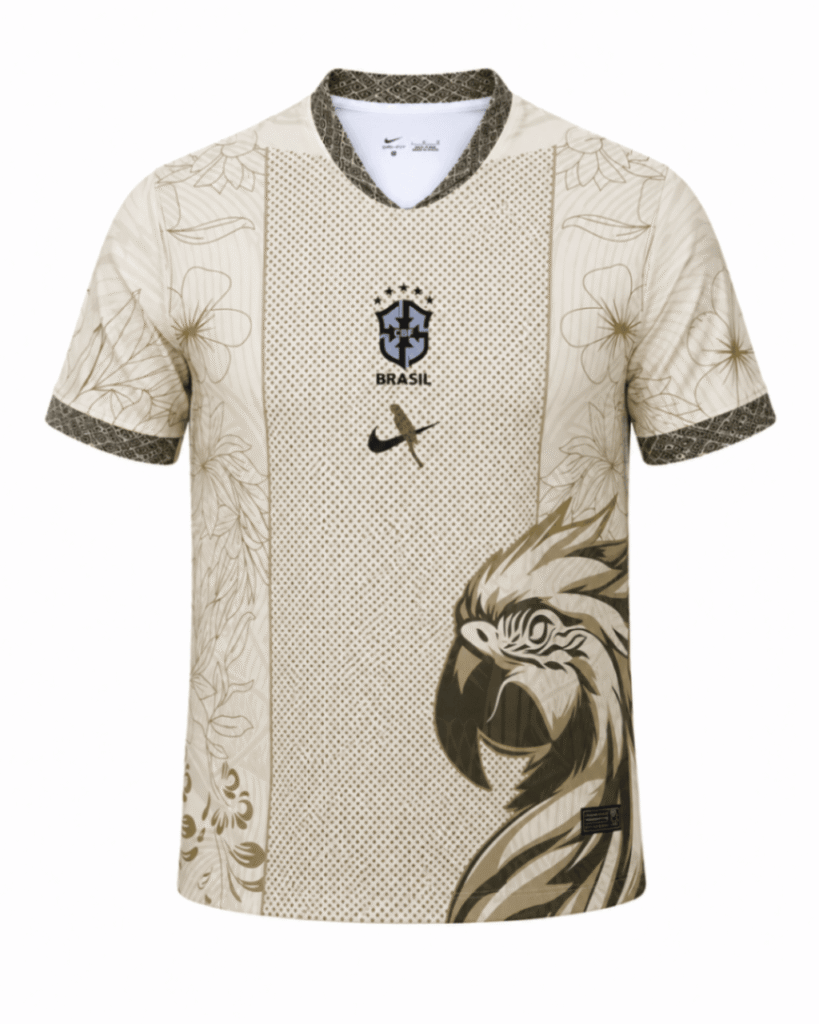 Camiseta BRASIL 2025 edición especial Arara Real