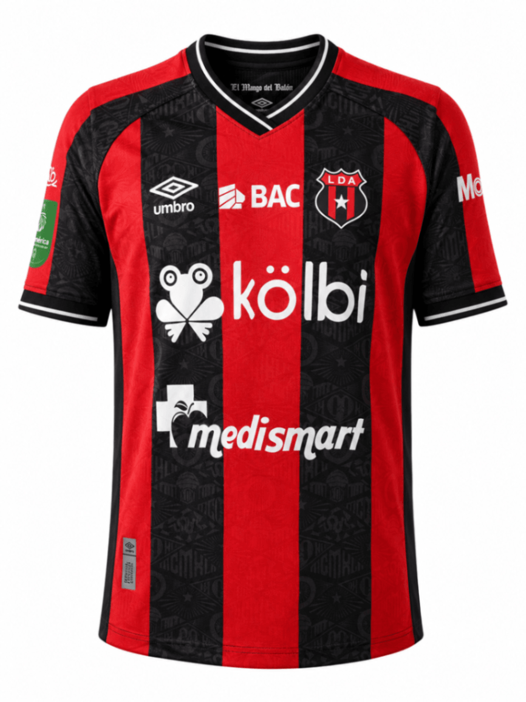 Camiseta LIGA DEPORTIVA ALAJUELENSE 2024 casa versión player