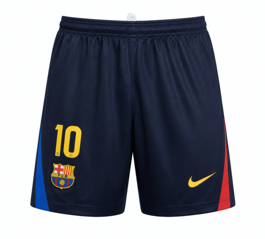 Pantaloneta niño BARCELONA 2026 casa Lamine Yamal #10