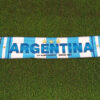 Bufanda ARGENTINA, color celeste-azul Since 1893