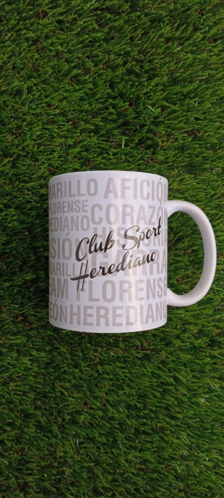 Taza HEREDIA, color blanco