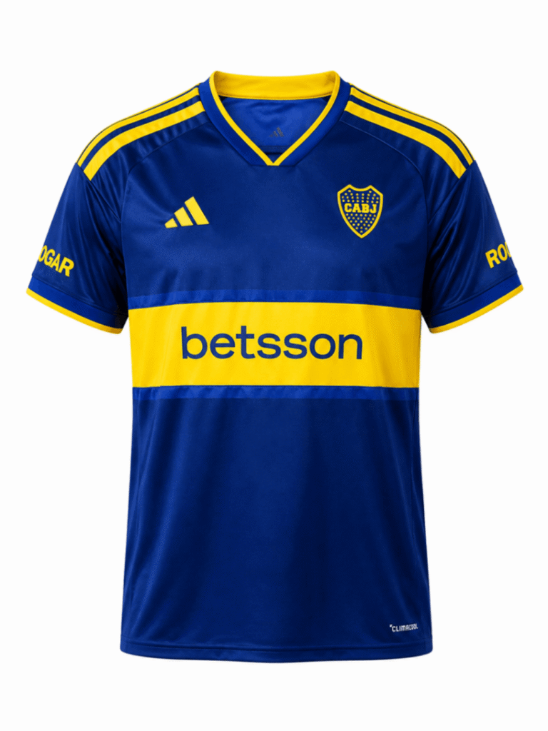 Camiseta original BOCA JUNIORS 2026 casa versión fan