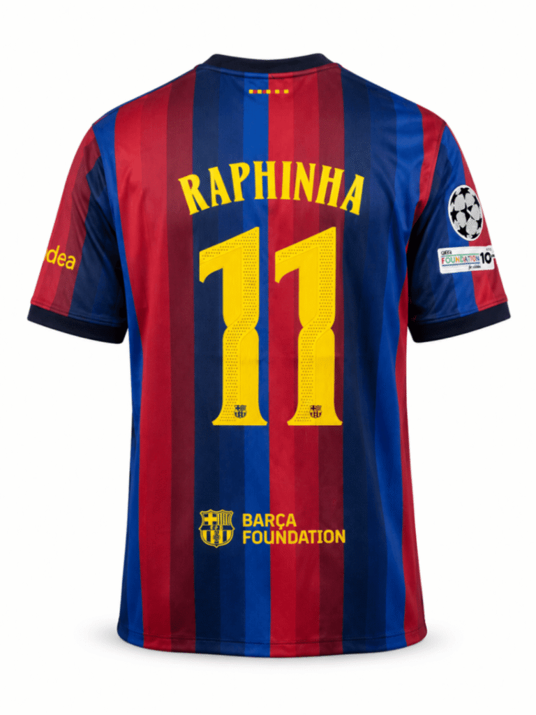 Camiseta BARCELONA 2026 casa versión fan Raphinha #11
