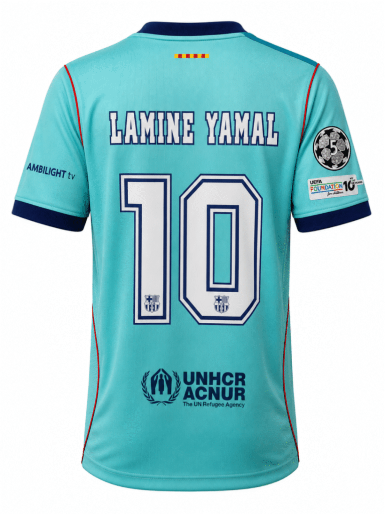 Camiseta BARCELONA 2026 alterna versión fan Lamine Yamal #10