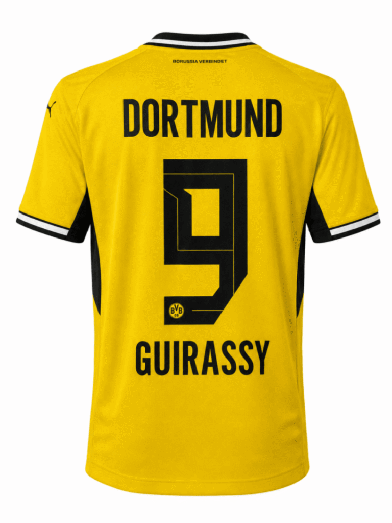 Camiseta BORUSSIA DORTMUND 2026 casa versión fan Guirassy #9