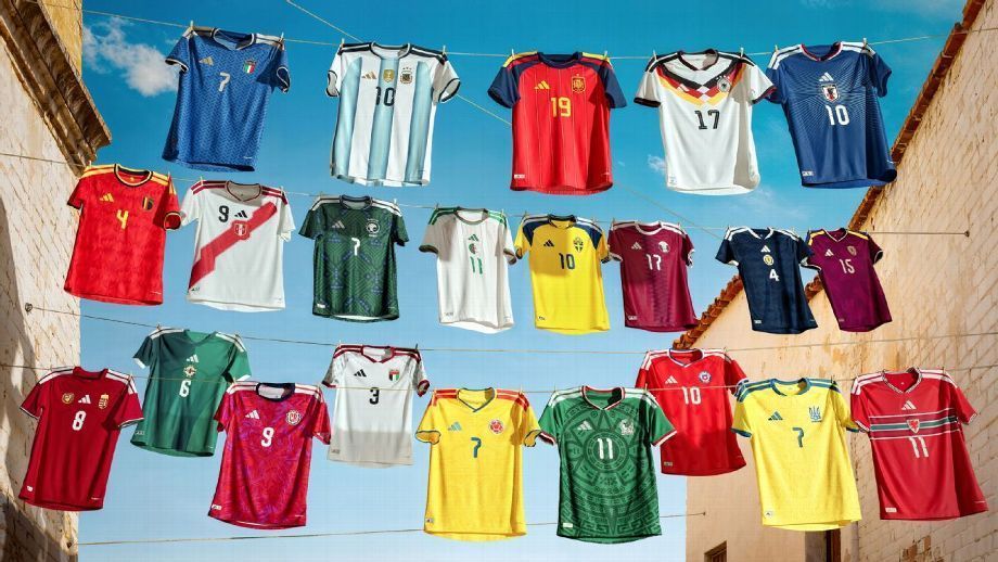 Camisetas de selecciones