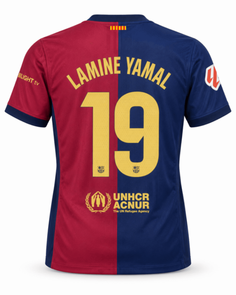 Camiseta BARCELONA 2024 edición especial versión fan Lamine Yamal #19