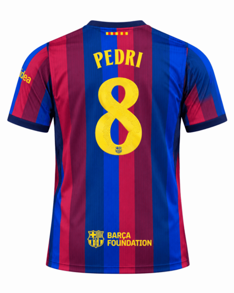 Camiseta niño BARCELONA 2026 casa Pedri #8