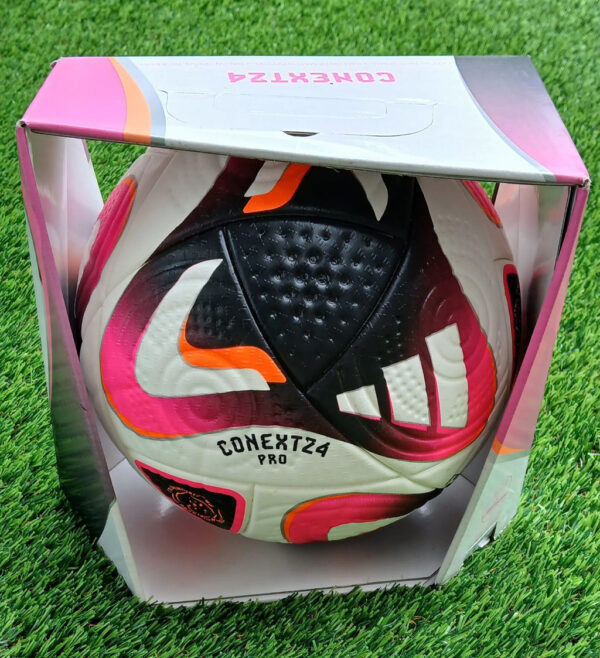 Balón original, color blanco-rosa brillante-negro Conext24