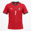 Camiseta PORTUGAL 2026 casa versión player Ronaldo #7 (Mok)
